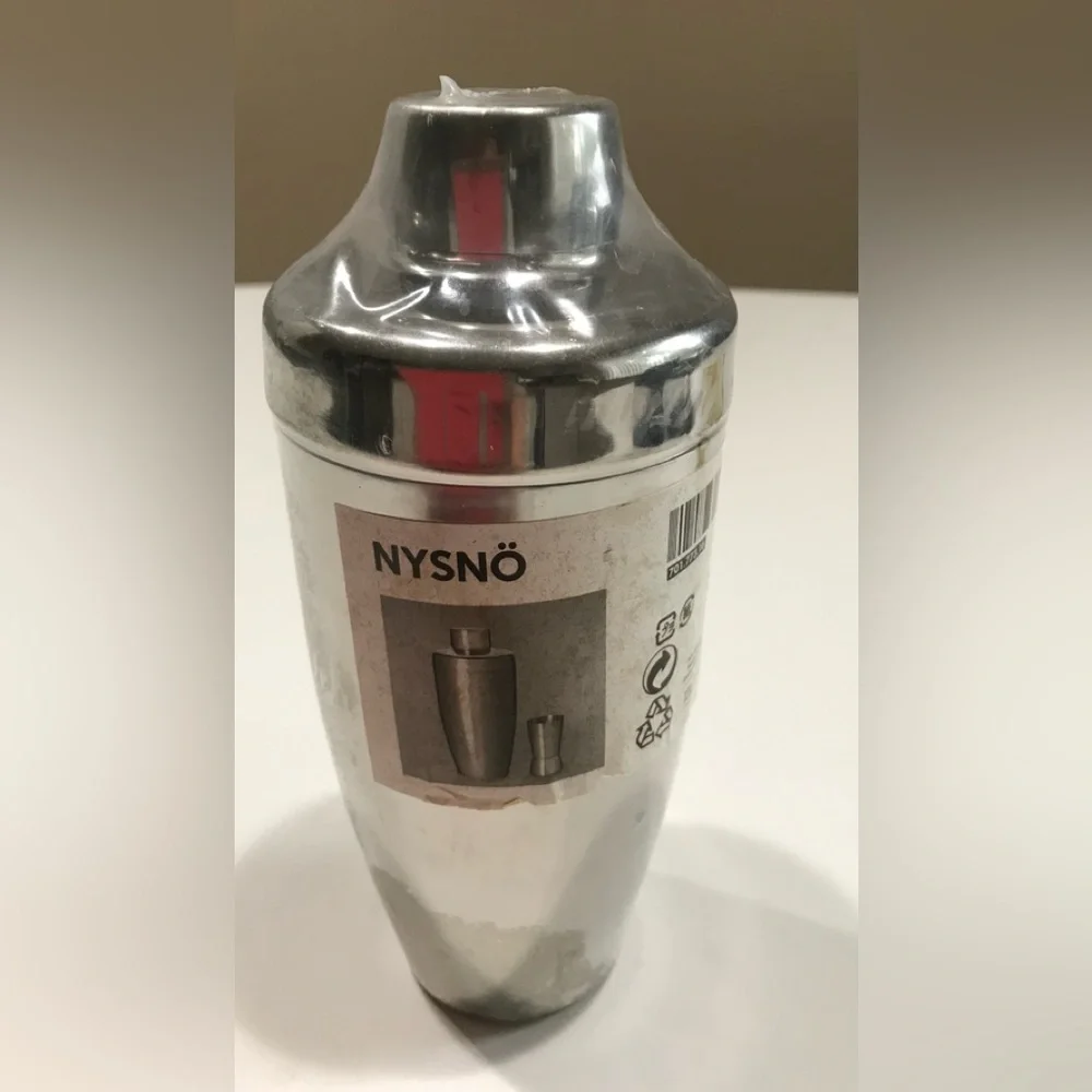 🌺🌺NWT IKEA Stainless Steel Cocktail Tumbler, 8” Tall